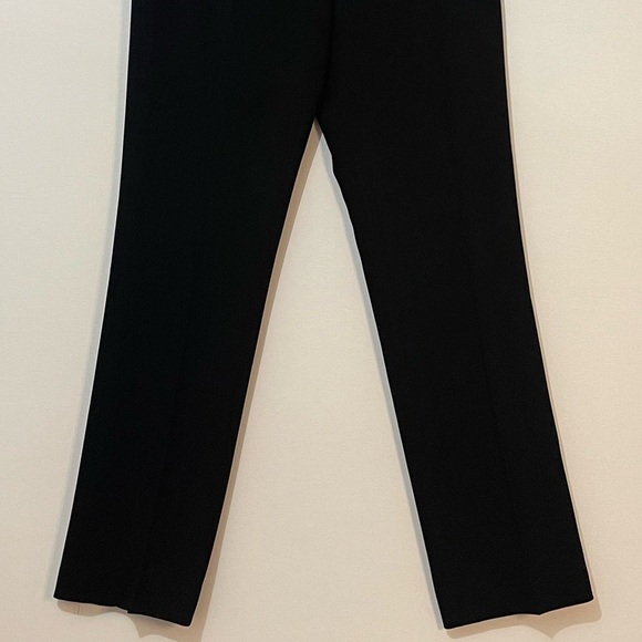 Ann Taylor Vintage Y2K Black Ankle Tapered Trouser Pants Size 2 - Picture 4 of 7